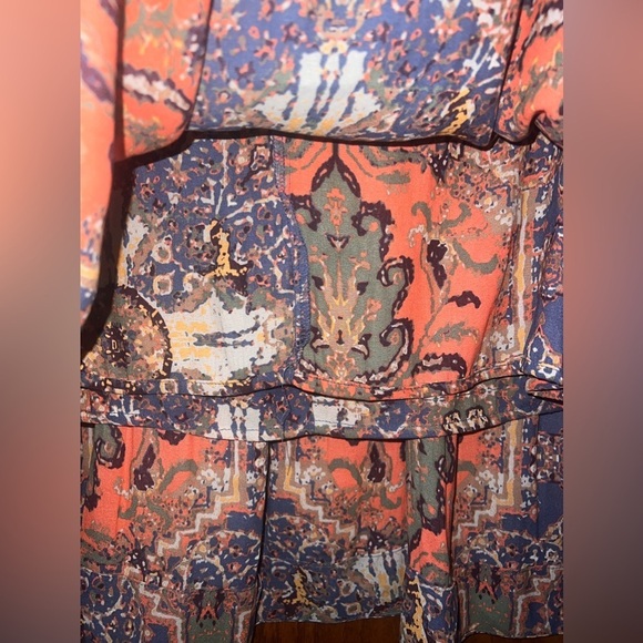 {EUC Free People Darcy Tapestry Tank Top Cropped Size XS} - Picture 6 of 8